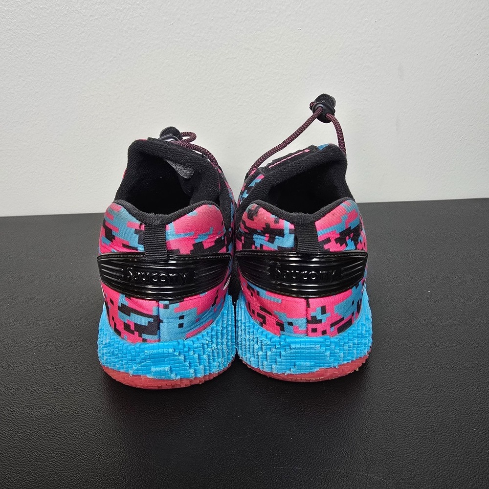 Saucony Shoes Womens 7 Black Pink S‎ Voxel 9000 Performance Running Gym Sneakers - Picture 6 of 10